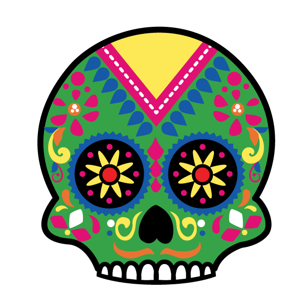 Candy Skull (Green) - Kromebody