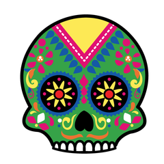 Candy Skull (Green) - Kromebody