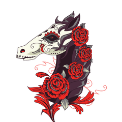 Horse and Roses - Kromebody