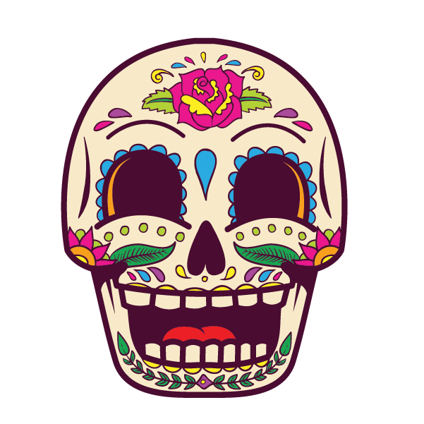 Candy Skull (Blue) - Kromebody