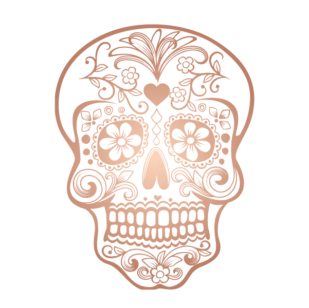 Candy Skull (Rose Gold) - Kromebody