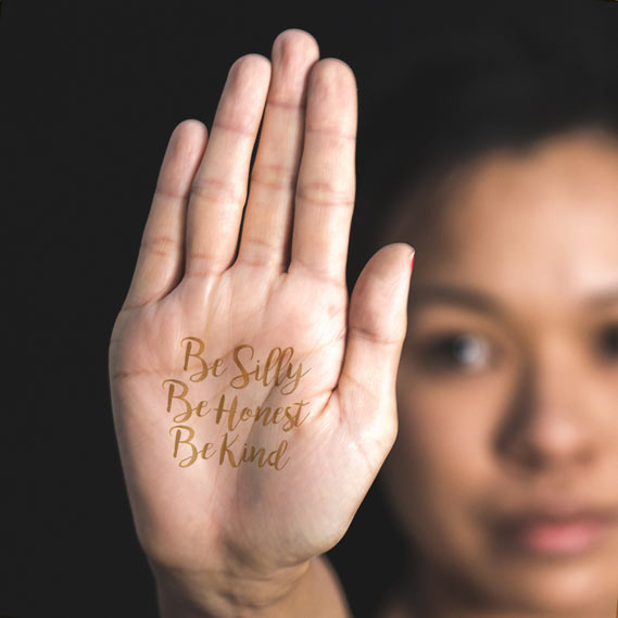 Be silly. Be honest. Be kind - Kromebody