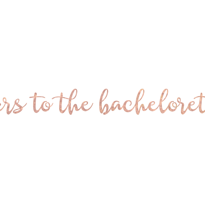 Cheers Bachelorette Bracelet - Kromebody