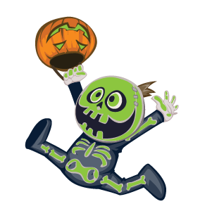 Glow-In-The-Dark: skeleton - Kromebody