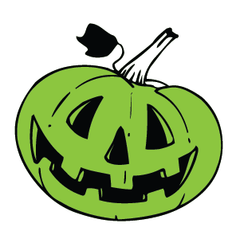 Glow-In-The-Dark: SMILING Pumpkin - Kromebody