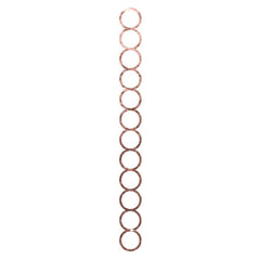 Rose Gold Circle Bracelet - Kromebody