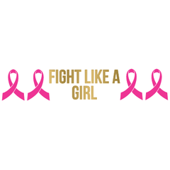 Breast Cancer - Fight Like A Girl Pink Ribbon Bracelet - Kromebody