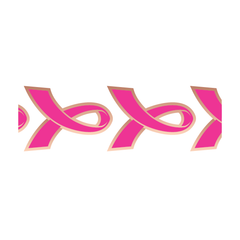 Breast Cancer - Pink Ribbons Bracelet (Rose Gold) - Kromebody