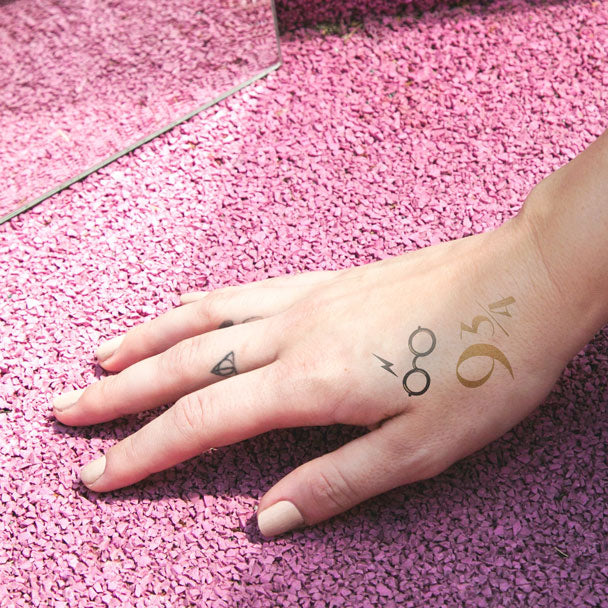 Harry Potter: glasses and bolt (Gold & Silver) - Kromebody