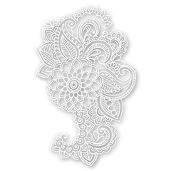 Mandala Ornament (White) - Kromebody