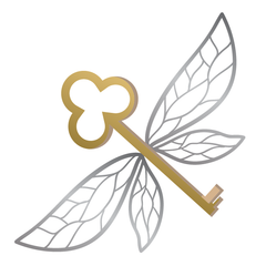 Harry Potter: Winged Flying Keys (Gold & Silver) - Kromebody