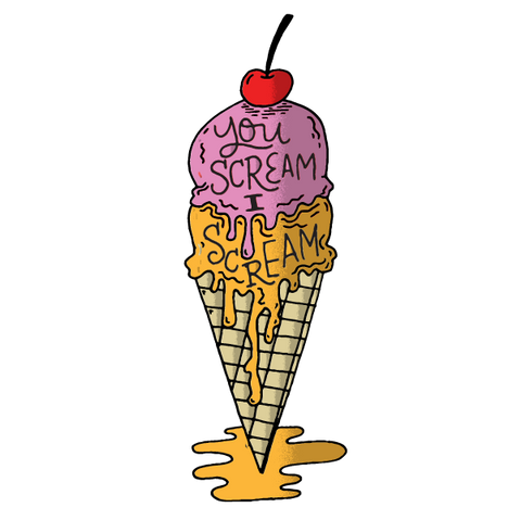 You scream I scream