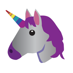 🦄 Unicorn Face Emoji - Kromebody