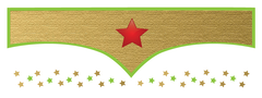 Glow-in-the-dark: Wonder Woman Temporary Face Tattoo - Kromebody