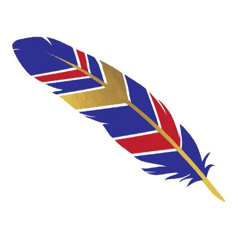 Feather - Red, Blue, and Gold - Kromebody