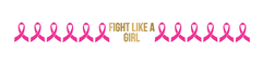 Breast Cancer - Fight Like A Girl Pink Ribbon Bracelet - Kromebody