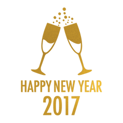 New Years Champagne Glasses - Kromebody
